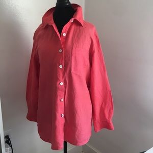 CHICO’s Design button down shirt